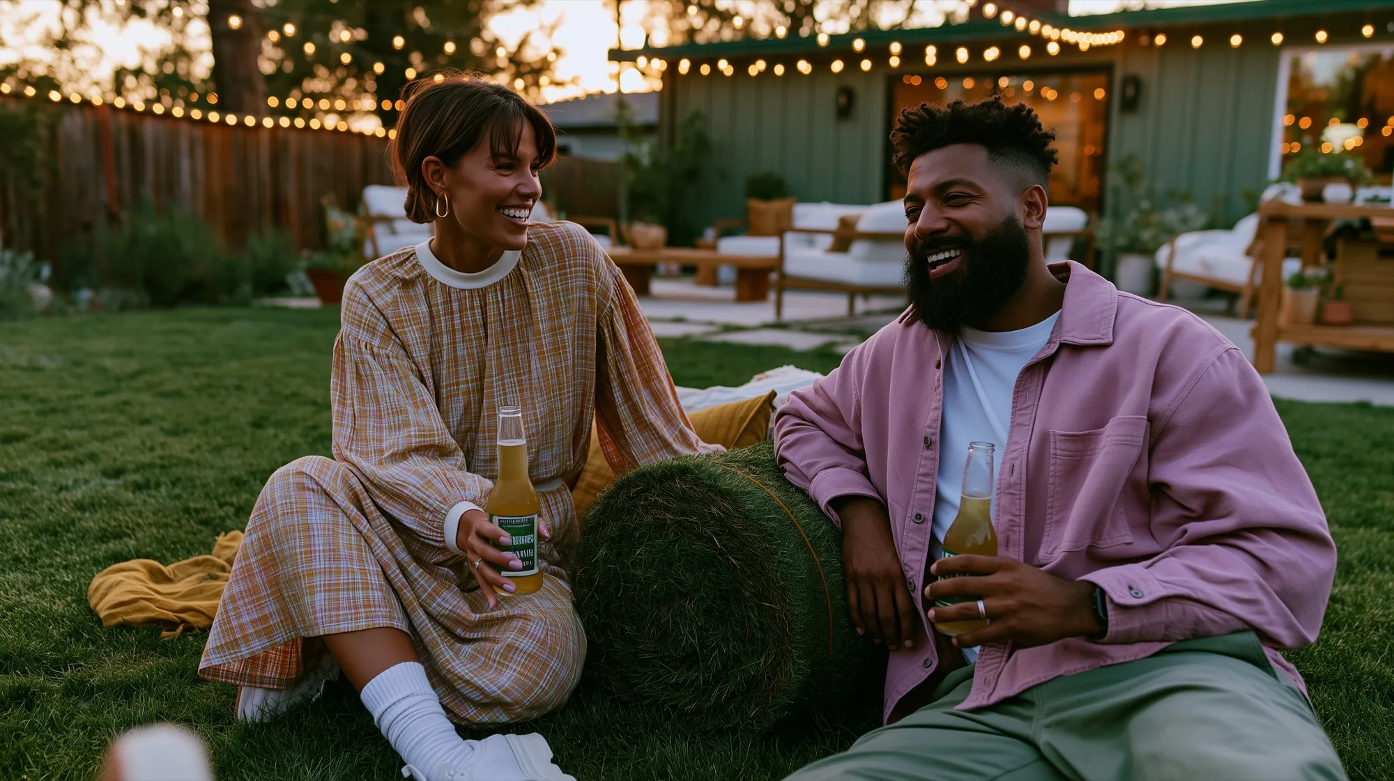 Date night, backyard edition